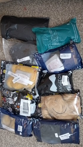 Joblot bundle wigs x10 - , long