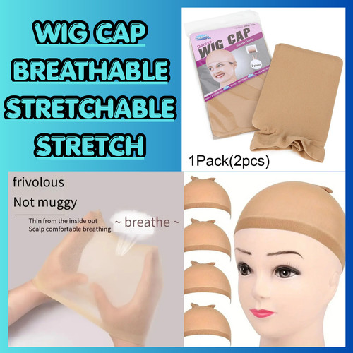1pc wig cap - 1pc, breathable