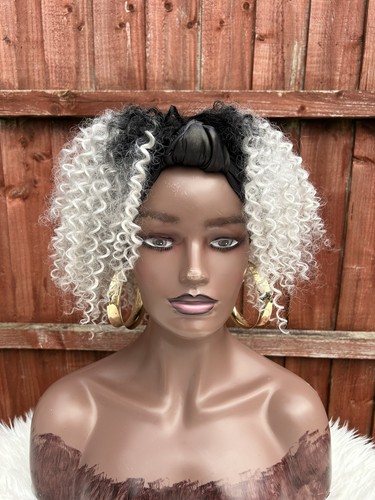 Headband wig ponytail - wig, |