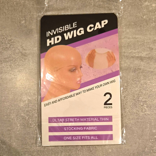 Invisible wig cap beige one - invisible,