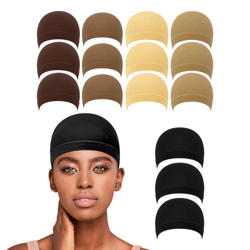 3pcs stretchy wig cap - 3pcs,