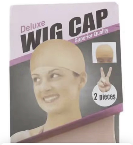 Deluxe wig cap beige - wig, one
