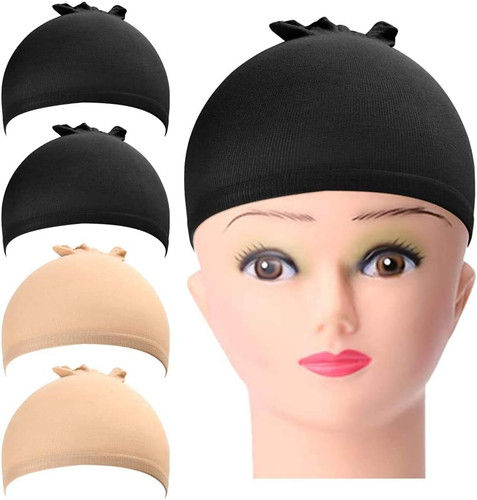 Wig caps pcs - 4, stretchy
