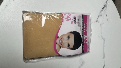 Wig cap 2pcs beige - wig,