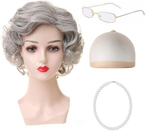 Piece old lady short - 4,