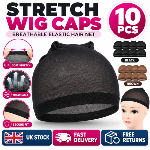 10x wig caps breathable - wig,
