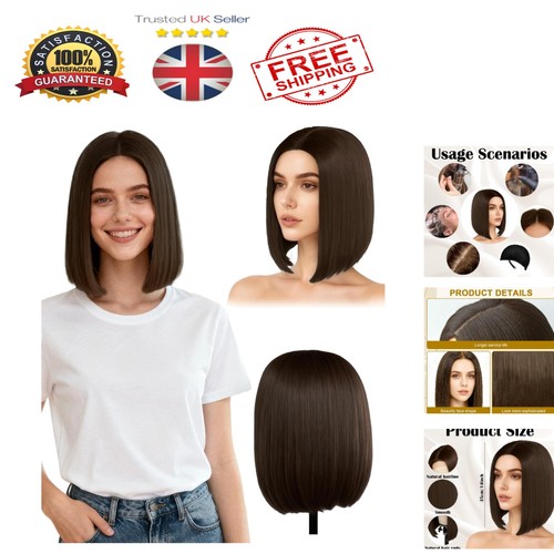 Inch brown glueless fringe - 12,