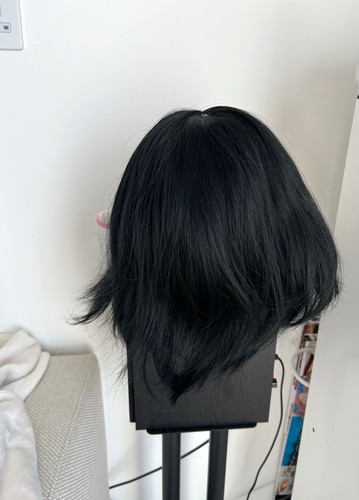 Black long straight - long,