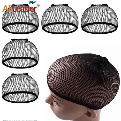 Black wig cap non - wig, hair