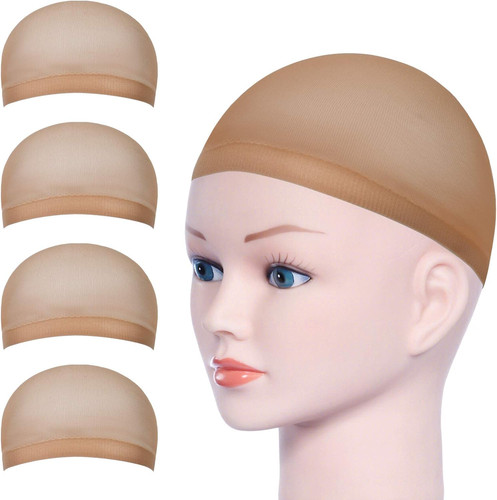 Wig caps pcs stretchy nylon - wig, caps,