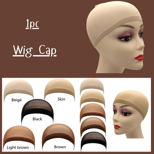 1pc wig cap black - 1pc,