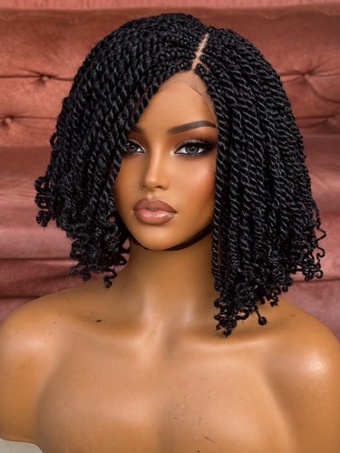 Short black kinky twist - ,
