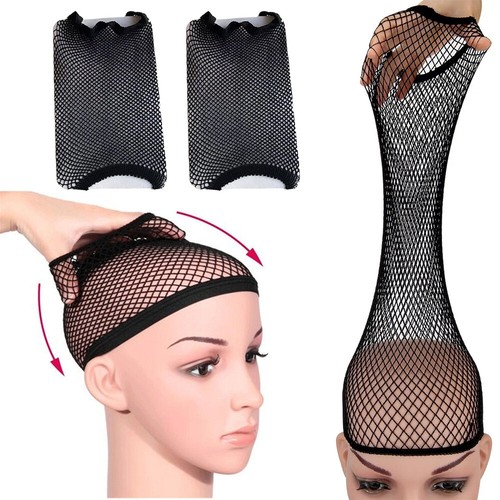 Black hair elastic wig - hair,